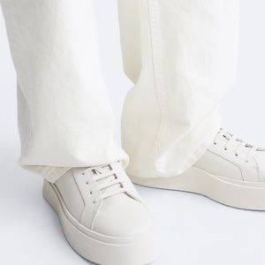 Cow leather sneakers 👟